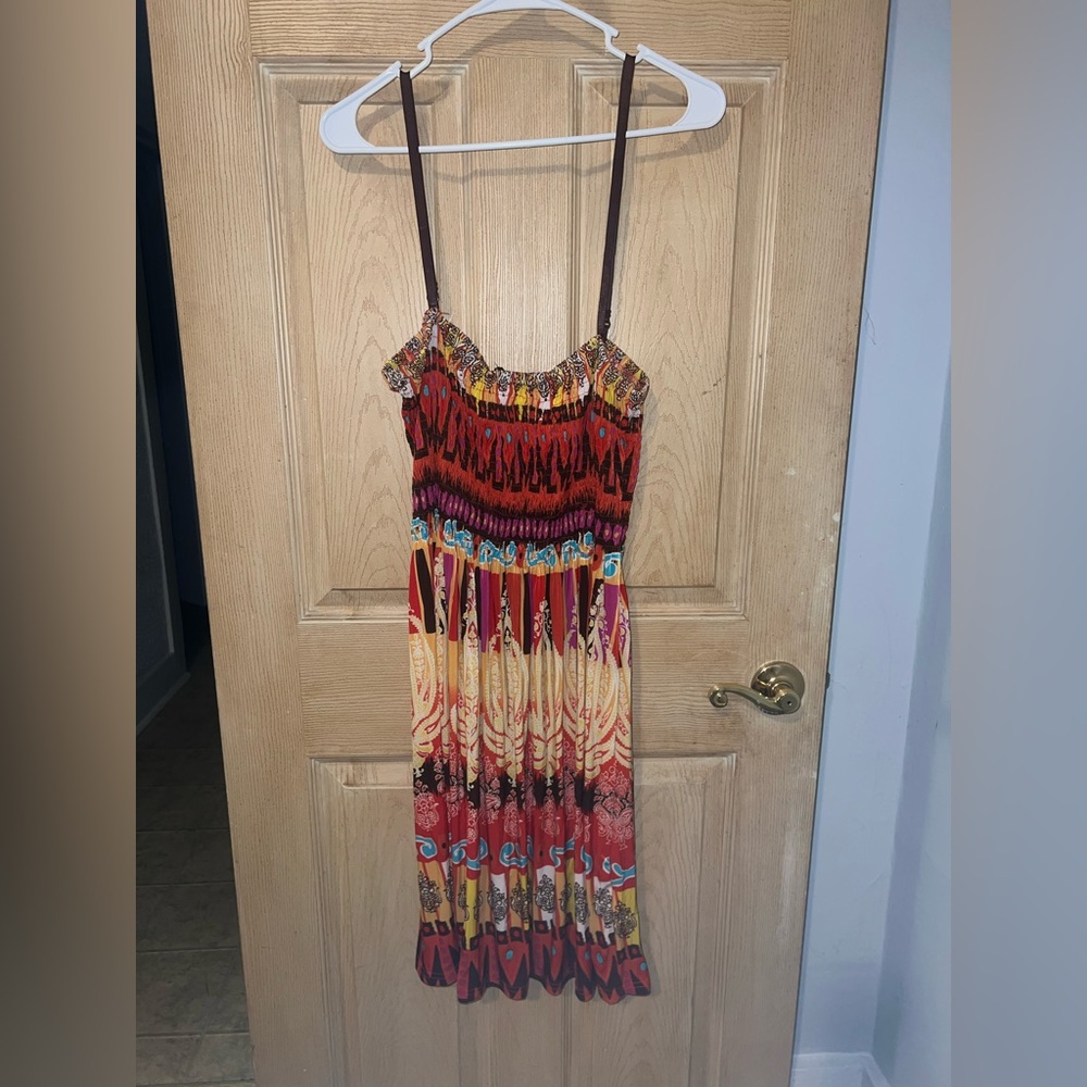 Just Love Red and Yellow Dress